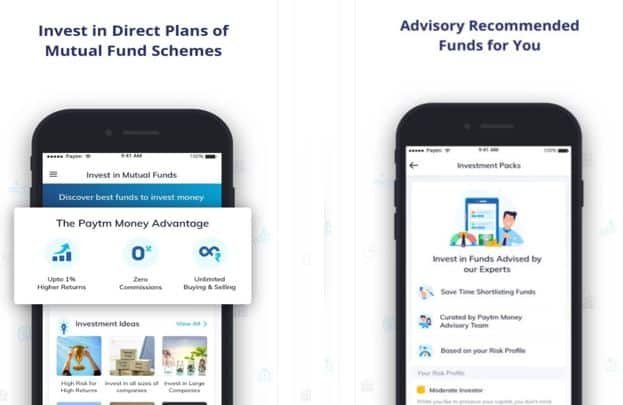 Source PayTM Money Mutual Fund App