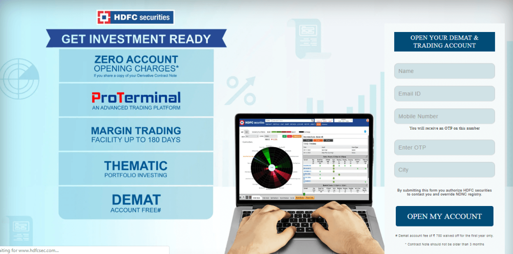 HDFC Securities Backoffice Login