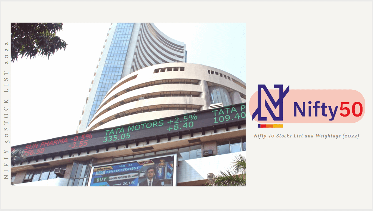 Nifty 50 Stock List for 2022 And Their Weightage