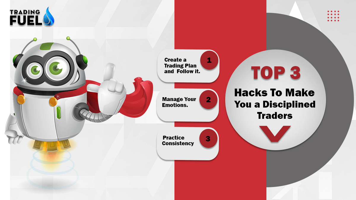 Top 3 Hacks to make you a disciplined trader